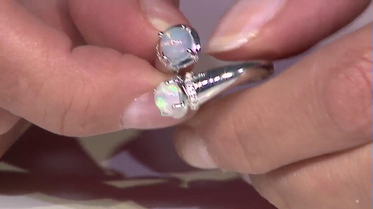 Video Welo Opal Silver Ring