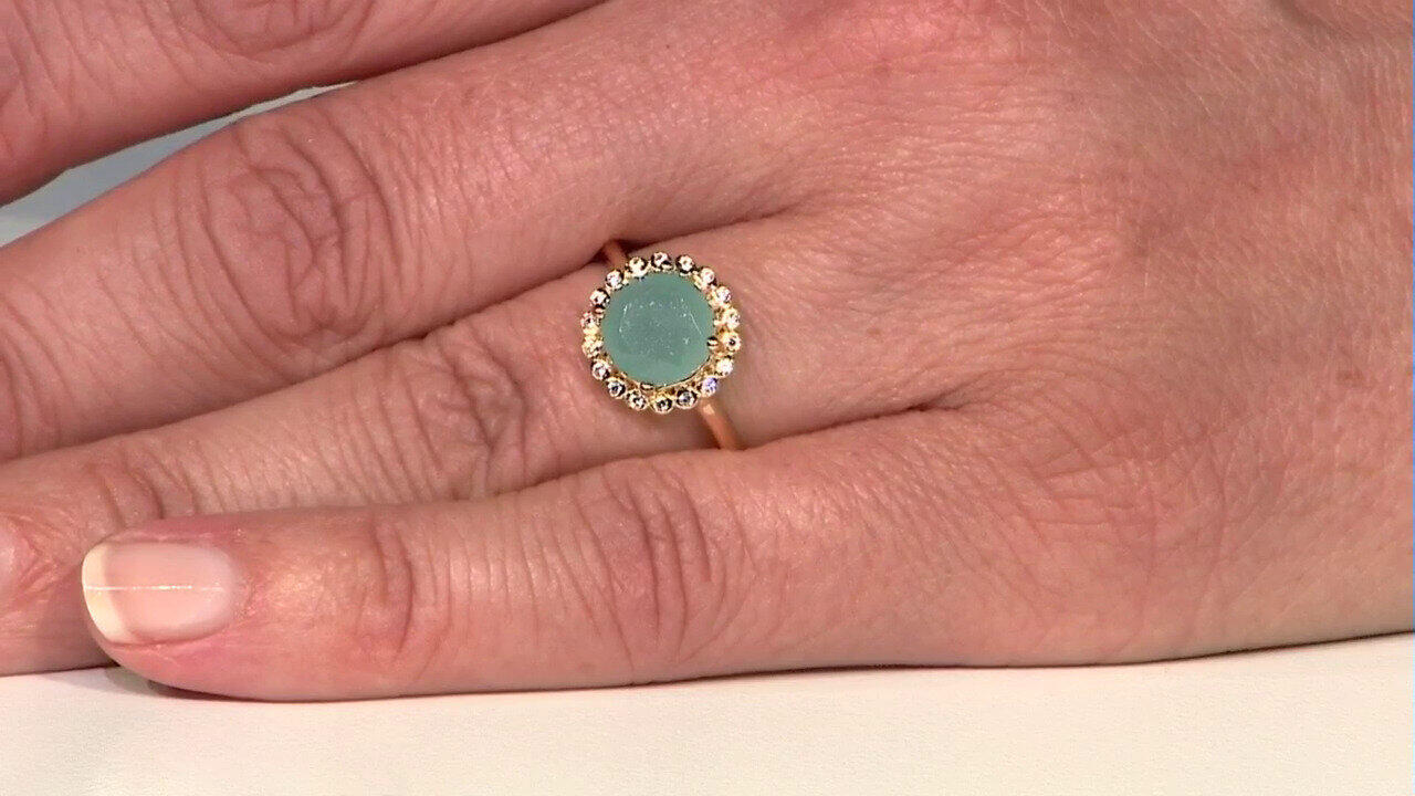 Video Zilveren ring met een Grandidieriet