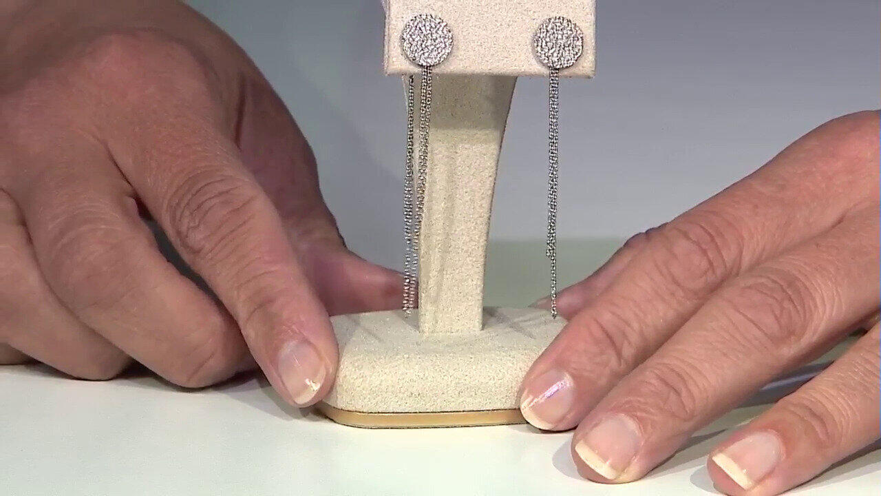 Video Silver Earrings