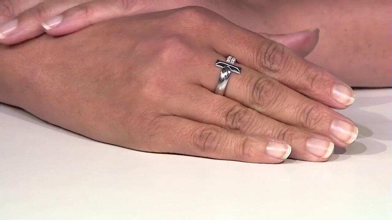Video Anillo en plata con Zircón