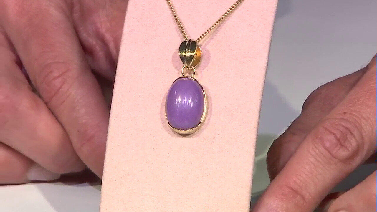 Video Ciondolo in argento con Fosfosiderite (Bali Barong)