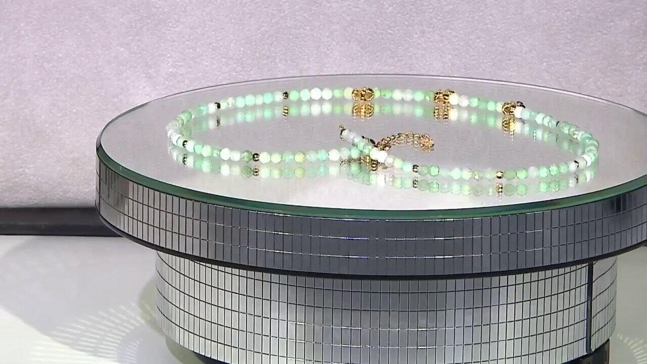 Video Chrysoprase Silver Necklace