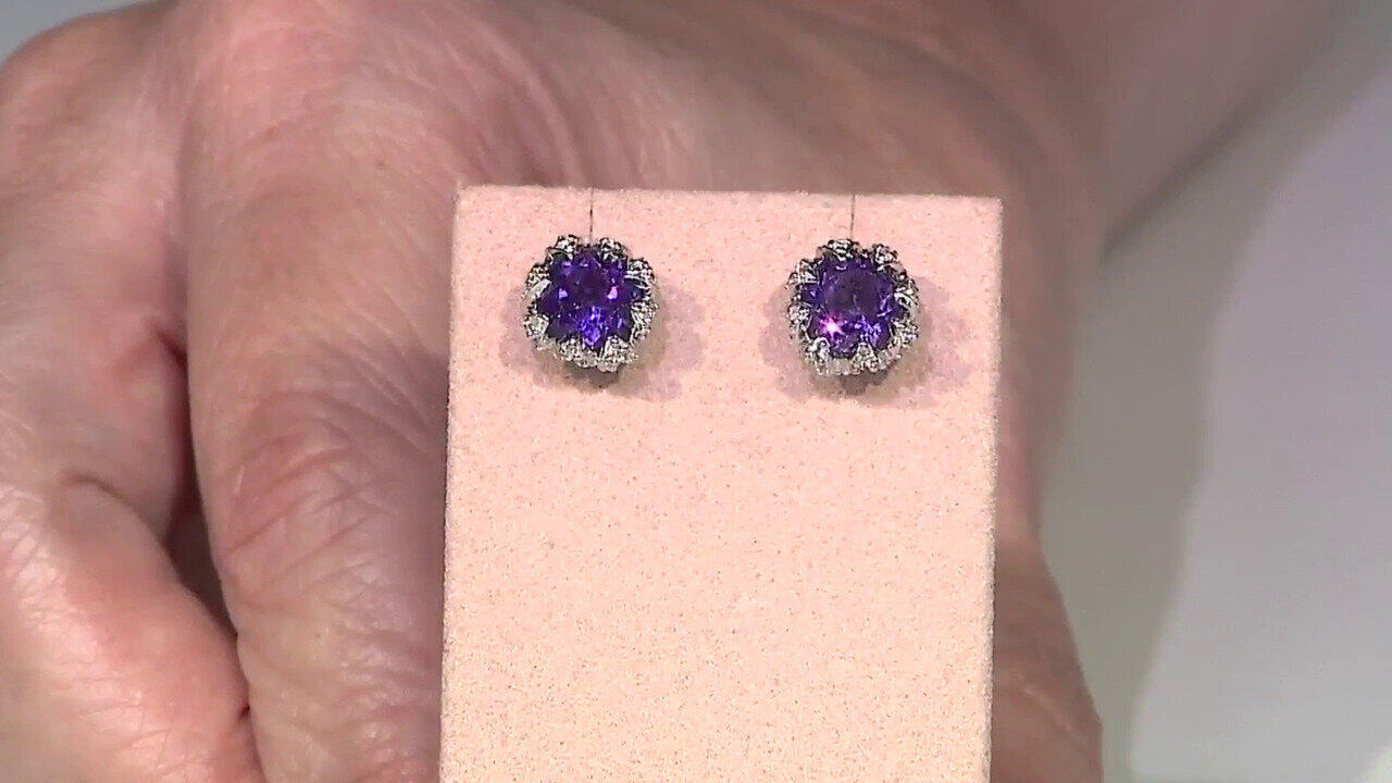Video Collana in oro con Diamante Cioccolato VS1 (de Melo)