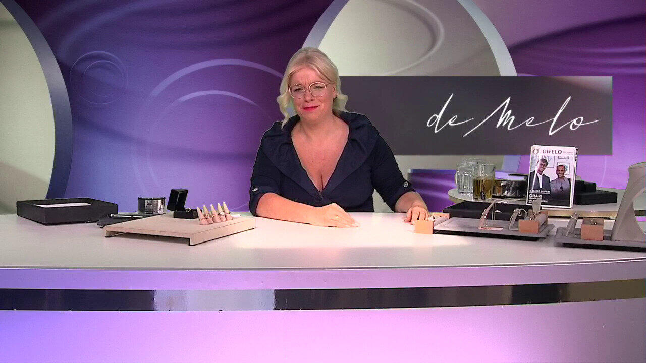Video Russischer Smaragd-Goldring (Ornaments by de Melo)