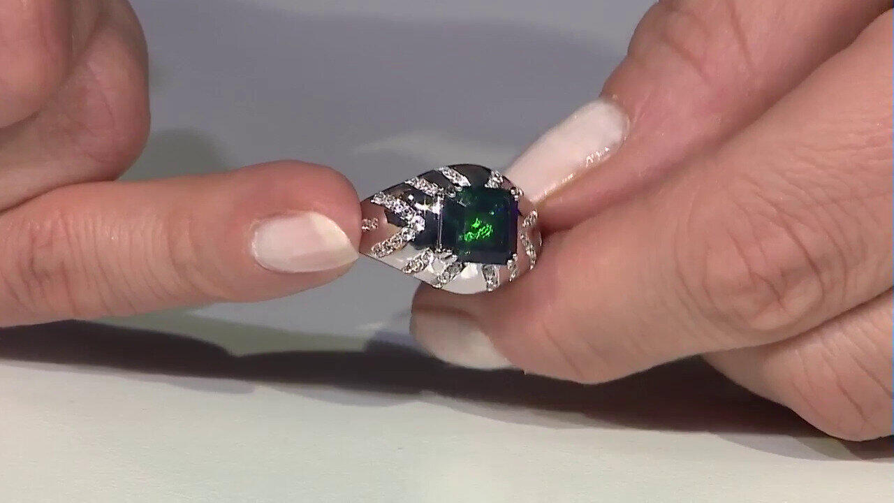 Video Anillo en plata con Ópalo de Mezezo (de Melo)