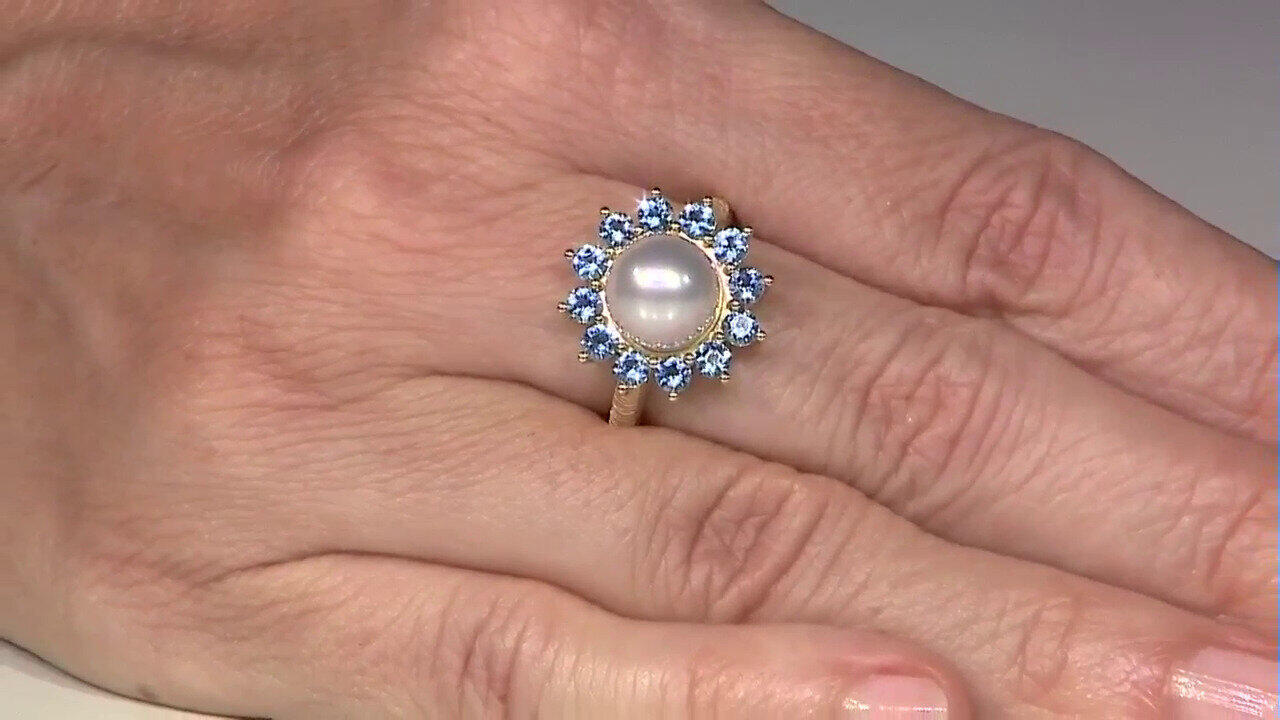 Video Akoya-Perlen-Goldring (Michelle Albala)