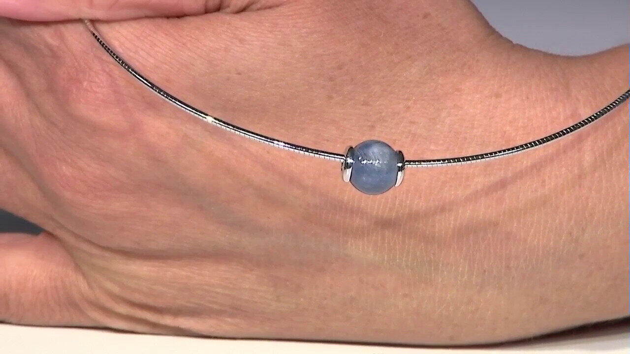 Video Colgante en plata con Cianita de Nepal (MONOSONO COLLECTION)