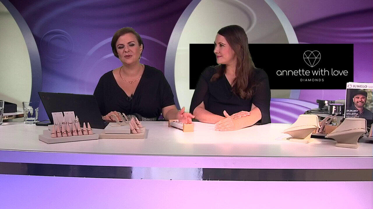 Video Gouden ring met Diamanten SI1 (G) (Annette)