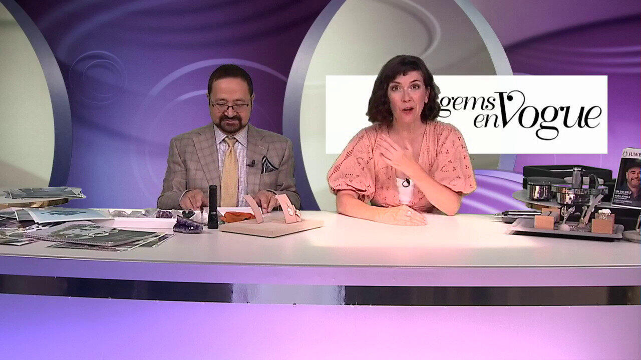 Video Pinkfarbene Mabe-Perlen-Silberring (Gems en Vogue)