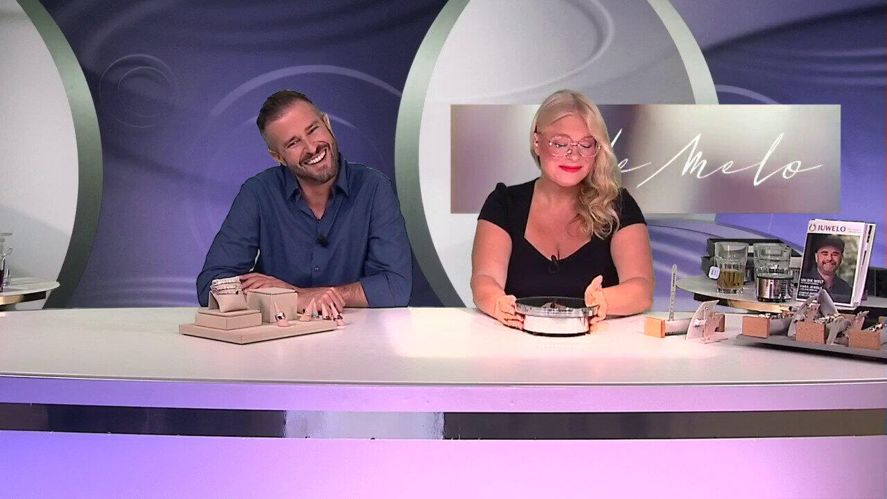 Video I3 Champagne Diamond Silver Ring (de Melo)
