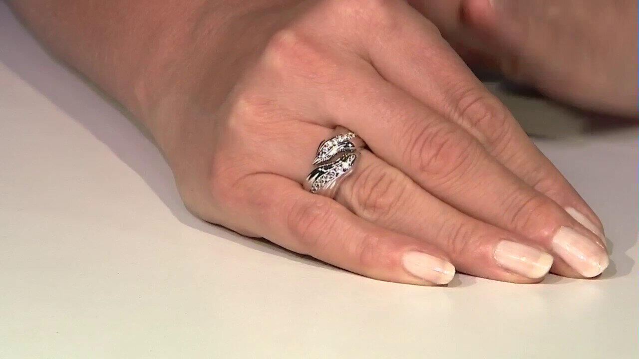 Video Zircon Silver Ring (de Melo)
