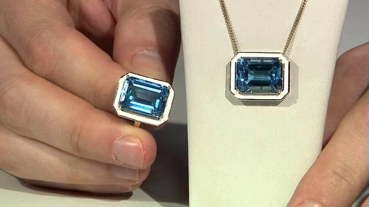 Video Marambaia Topaz Silver Ring