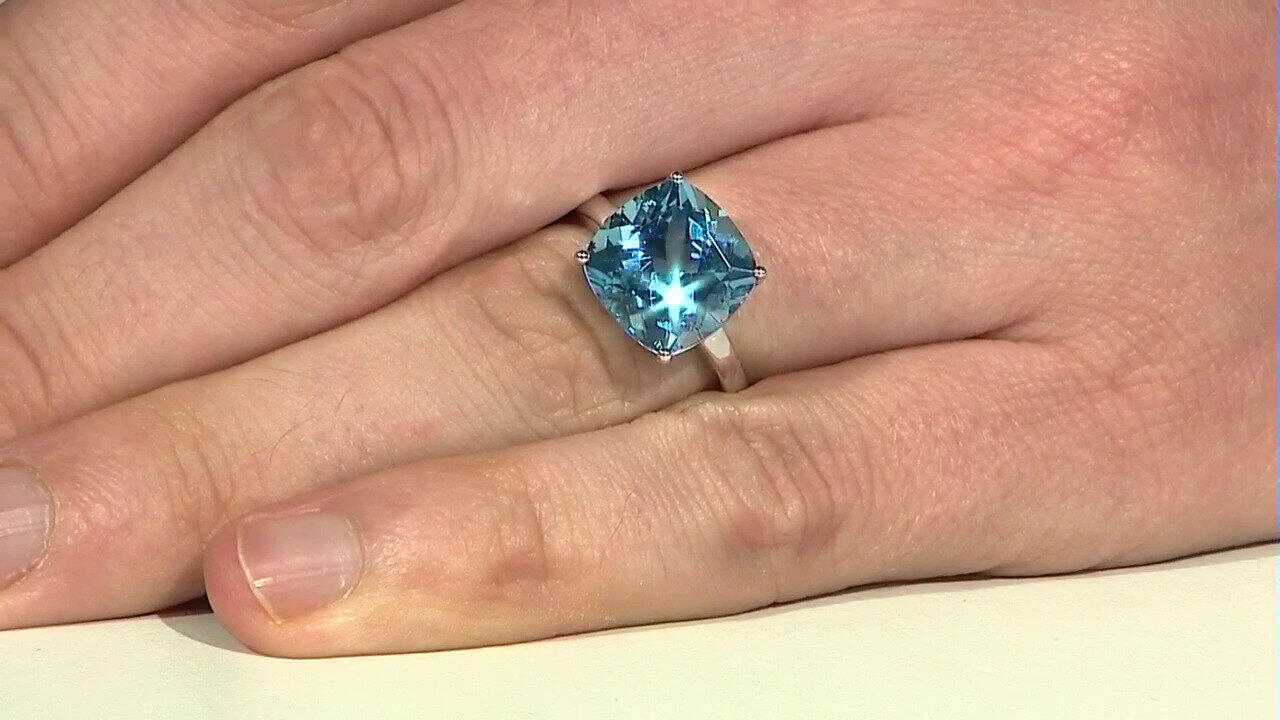 Video Anillo en plata con Topacio de Marambaia