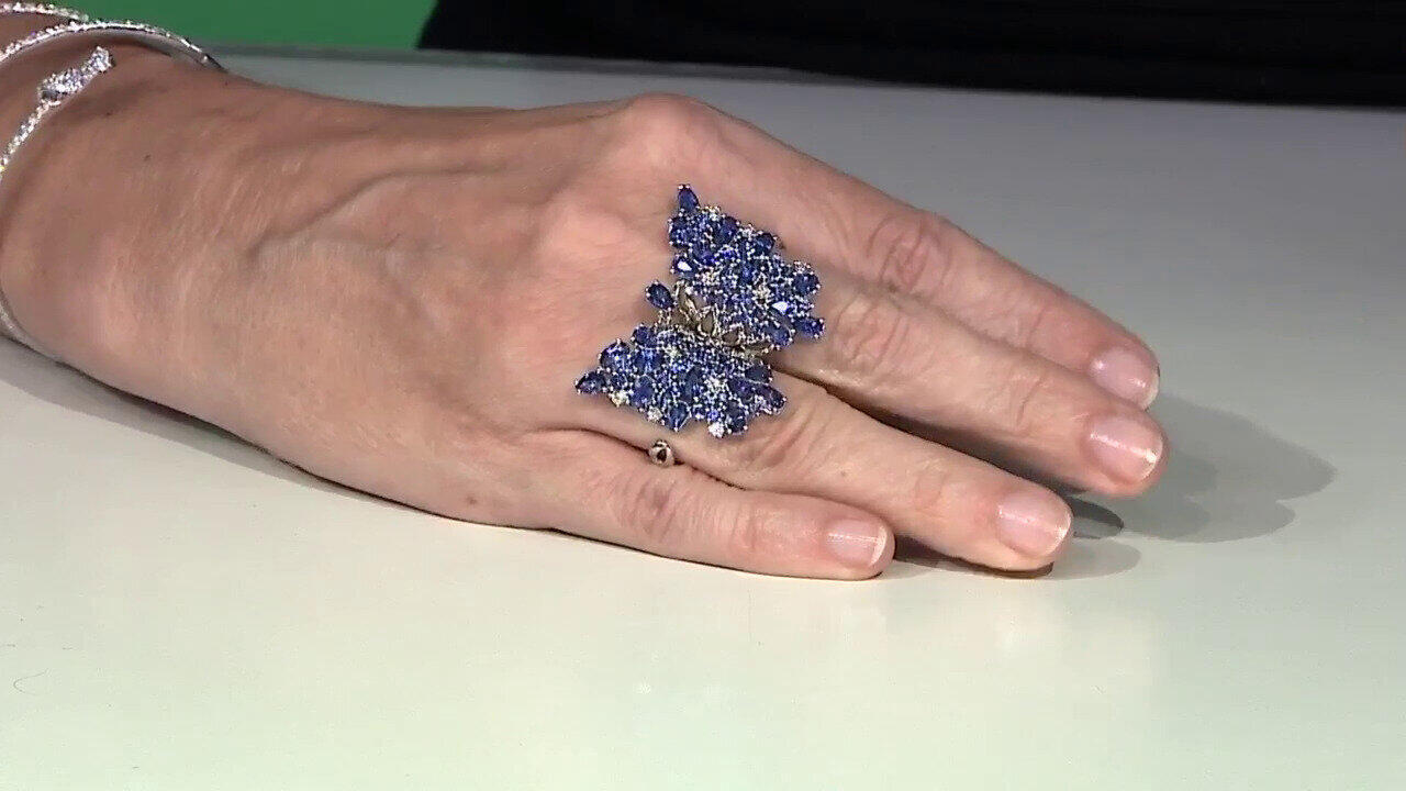 Video Blauer Saphir-Goldring (Nara Jewelry)