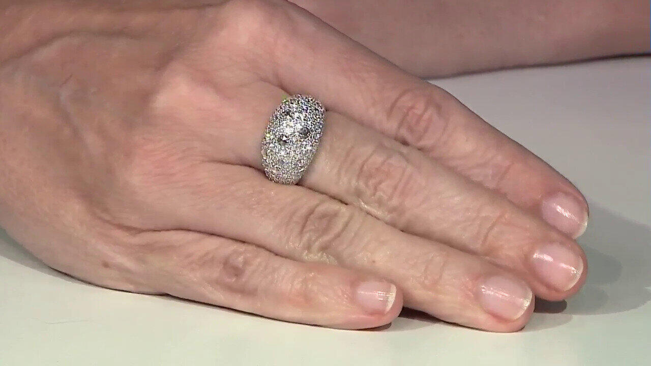 Video Gouden ring met SI1 (H) Diamanten (Nara Jewelry)