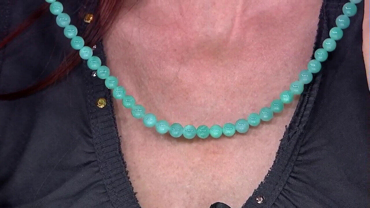 Video Amazonite Silver Necklace