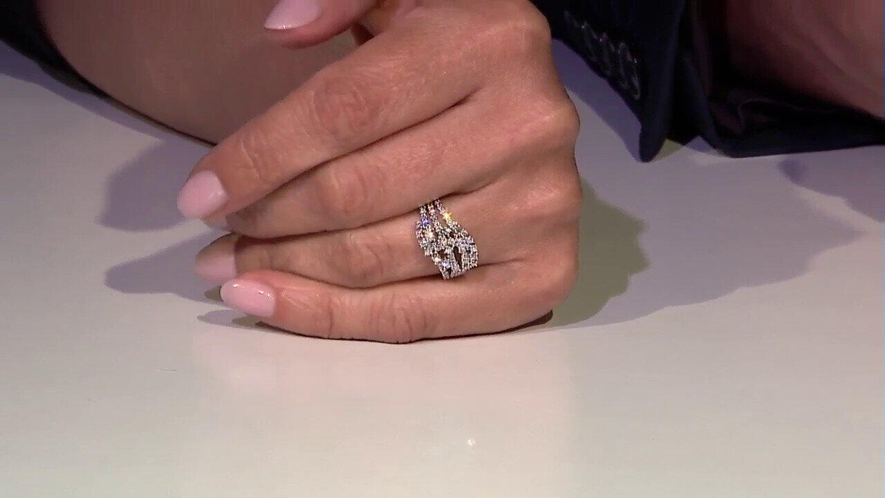 Video 14K VVS1 (G) Diamond Gold Earrings (Annette)