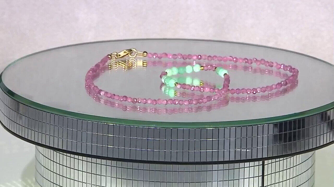 Video Chrysoprase Silver Necklace