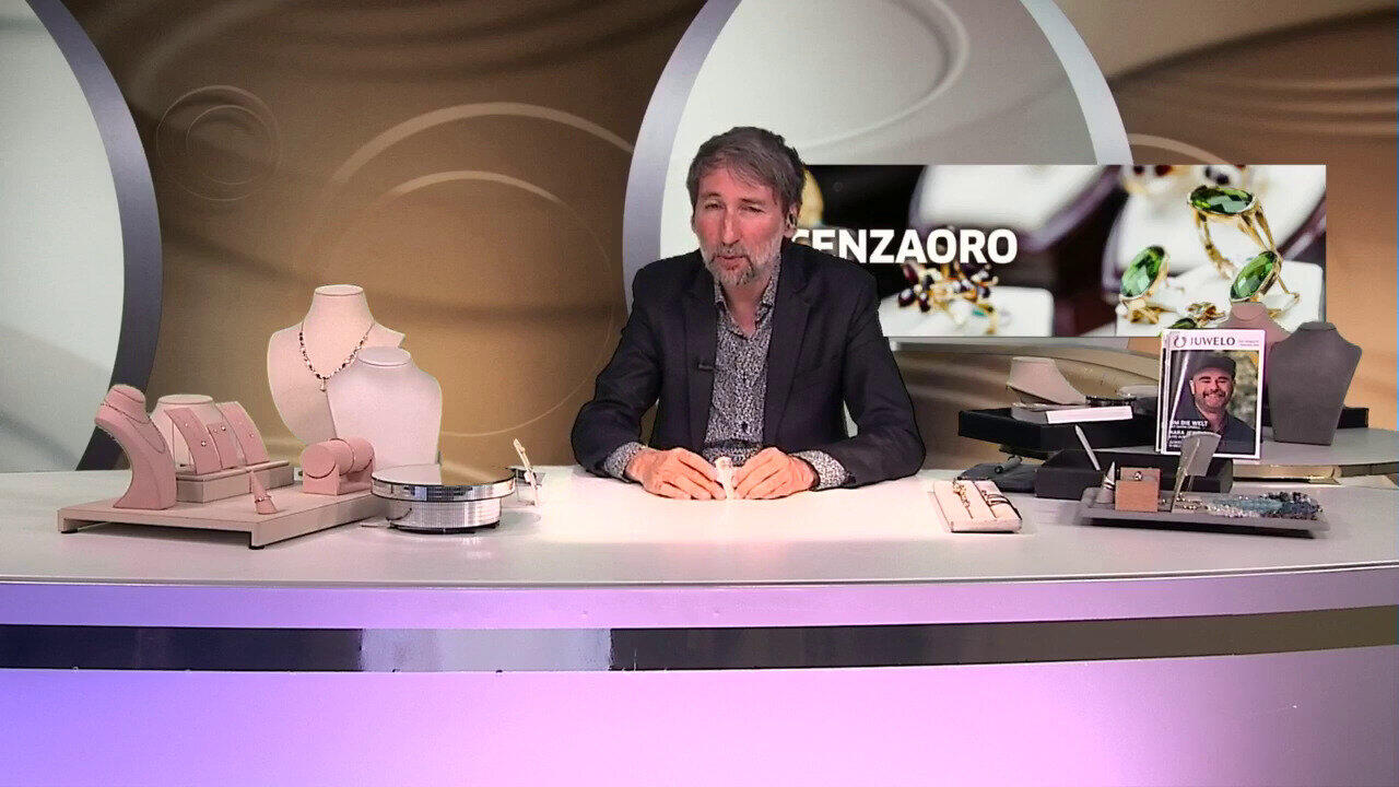 Video Orecchini in oro con Zaffiro Fancy (CIRARI)