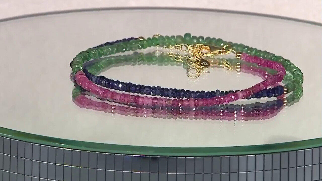 Video Zambian Emerald Silver Necklace