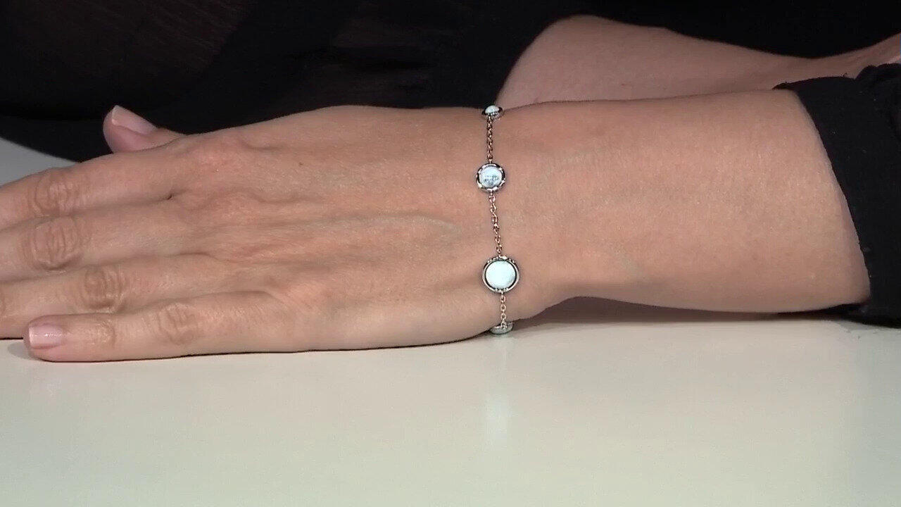 Video Larimar-Silberarmband