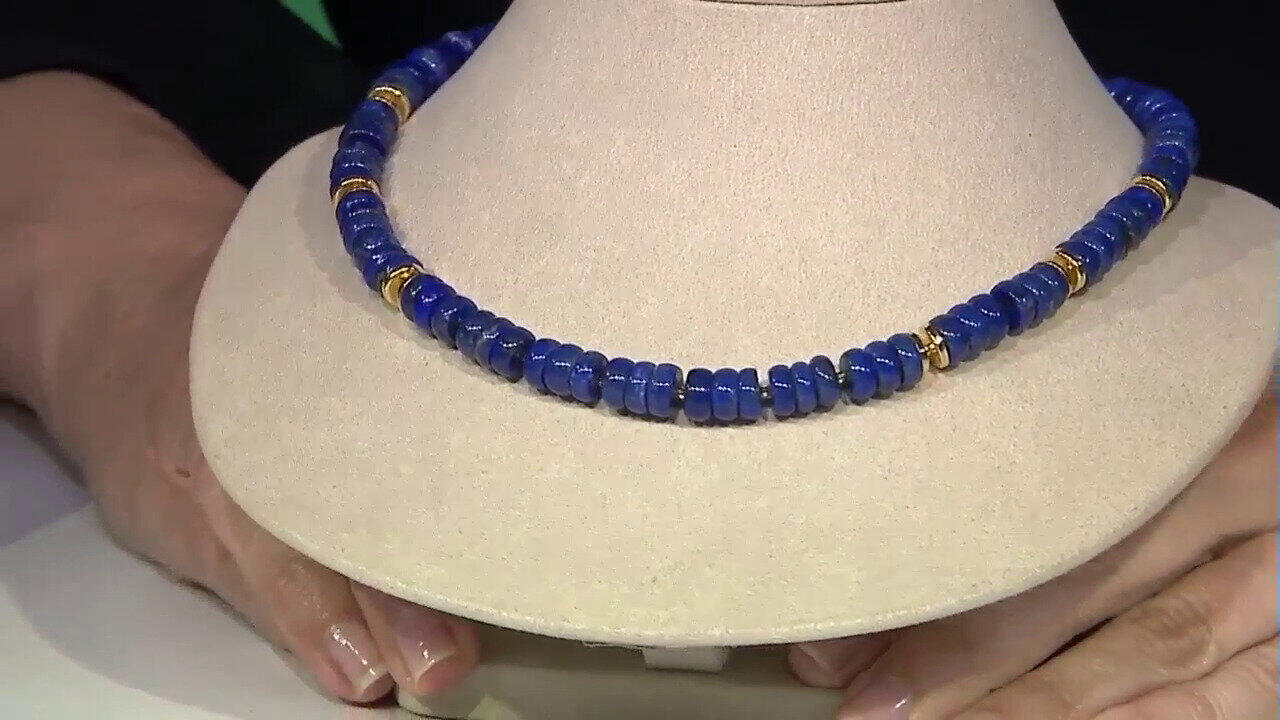 Video Lapis Lazuli Silver Necklace