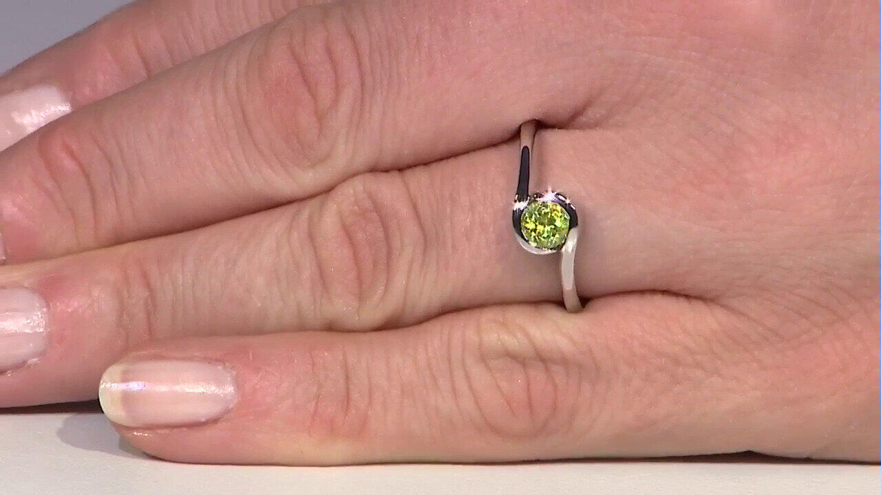 Video Zilveren ring met een Sfeen