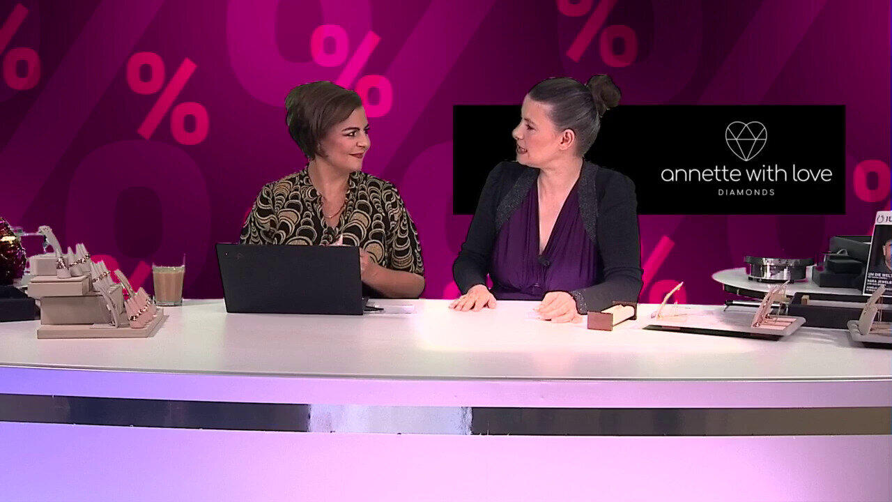 Video 9K SI1 Argyle Rose De France Diamond Gold Ring (Annette)