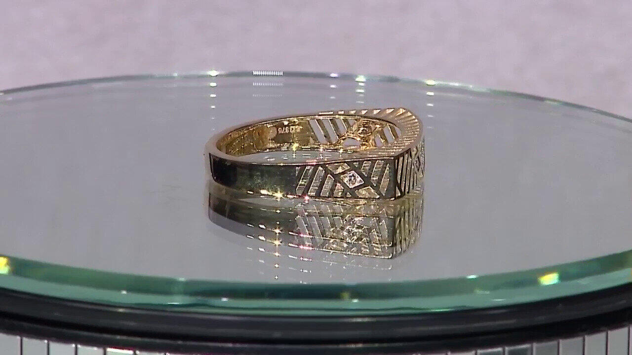 Video I2 (J) Diamant-Goldring (Ornaments by de Melo)