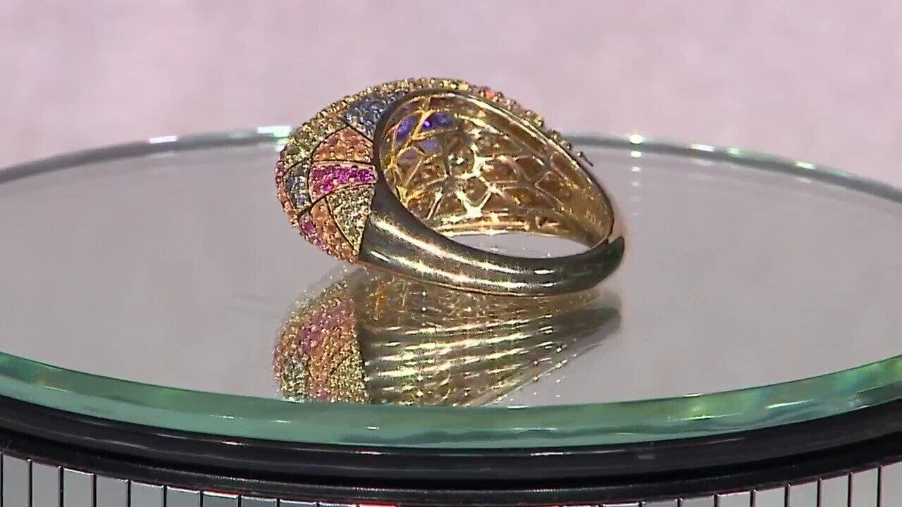 Video AAA-Tansanit-Goldring (de Melo)