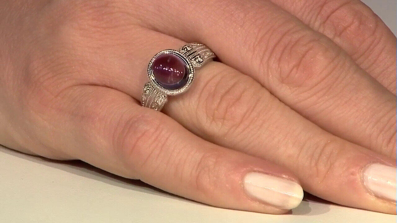 Video Anello in argento con Ametista