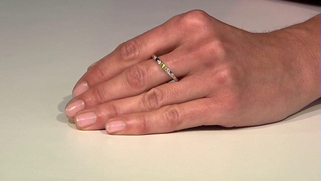 Video Zilveren ring met een Sfeen