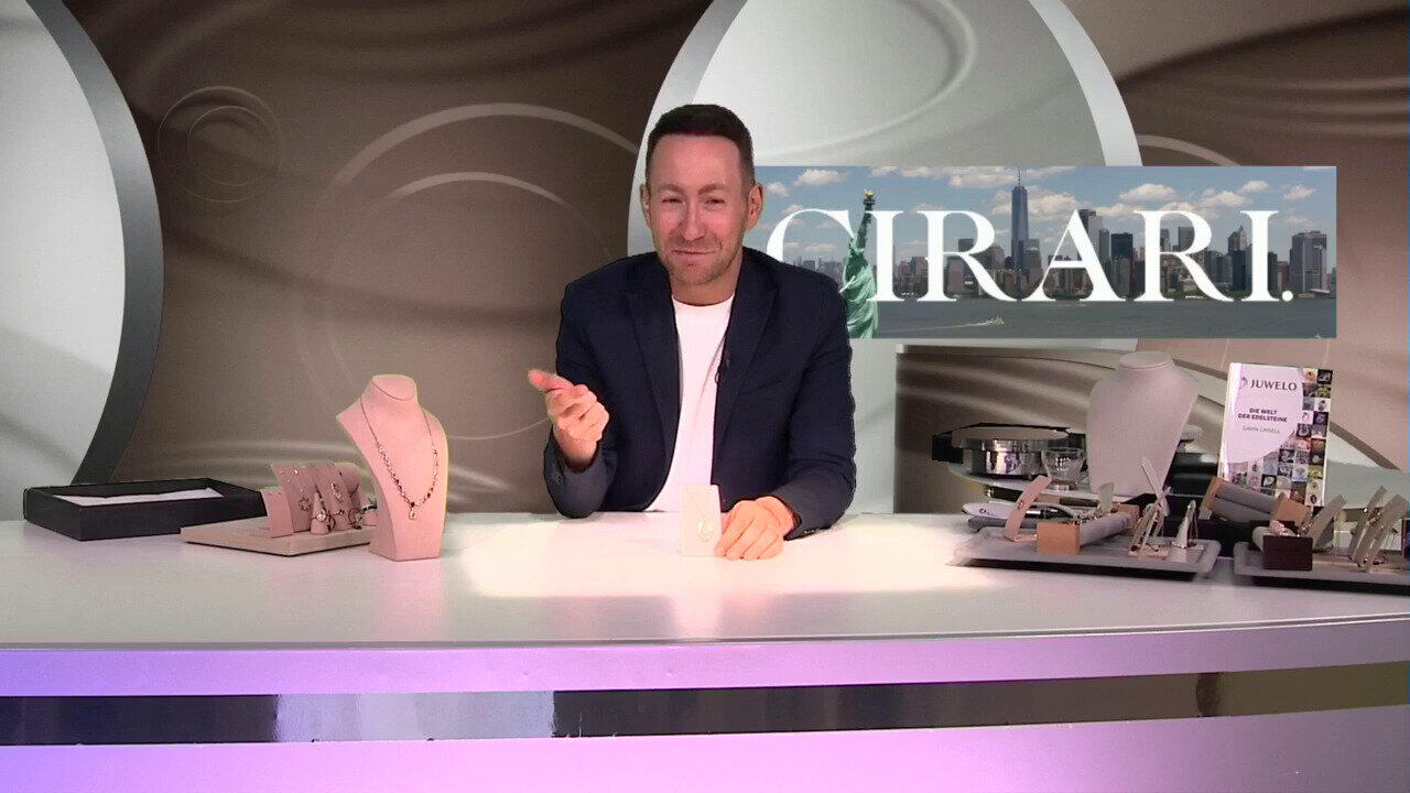 Video Collar en oro con Tsavorita de Kenia AAA (CIRARI)