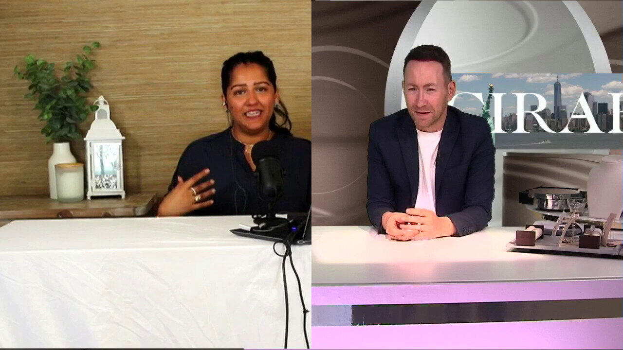 Video 14K Pink Opal Gold Ring (CIRARI)