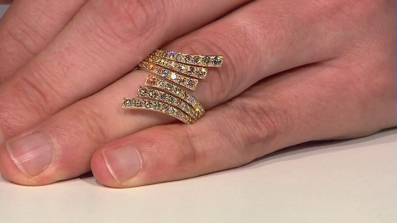 Video SI2 Fancy-Brillant-Goldring (CIRARI)