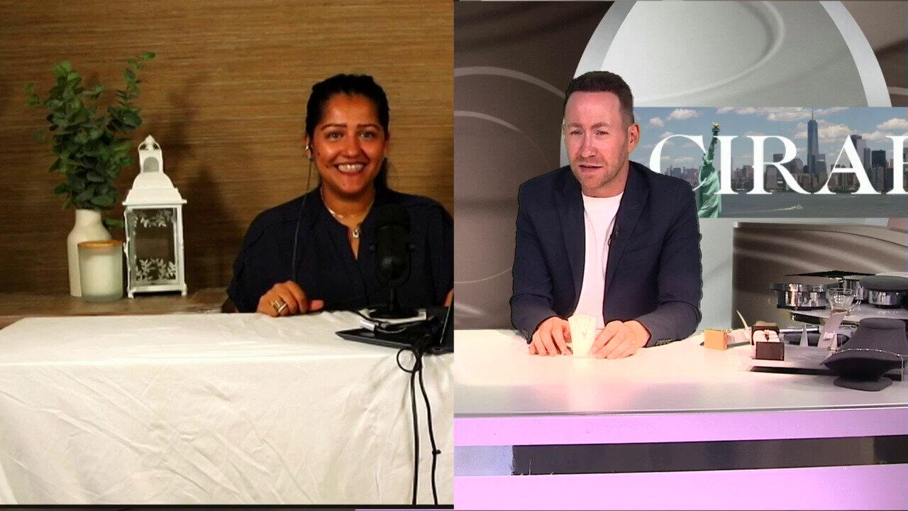 Video SI1 (H) Diamant-Goldhalskette (CIRARI)