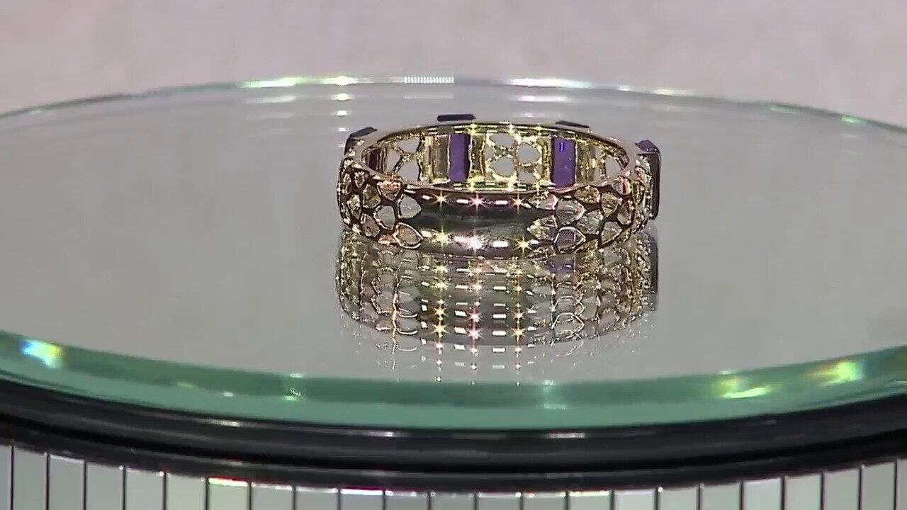 Video Sambia-Amethyst-Goldring (Ornaments by de Melo)