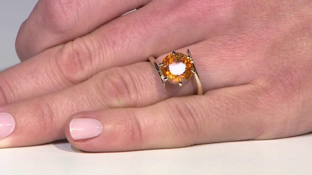 Video Gouden ring met een sfaleriet