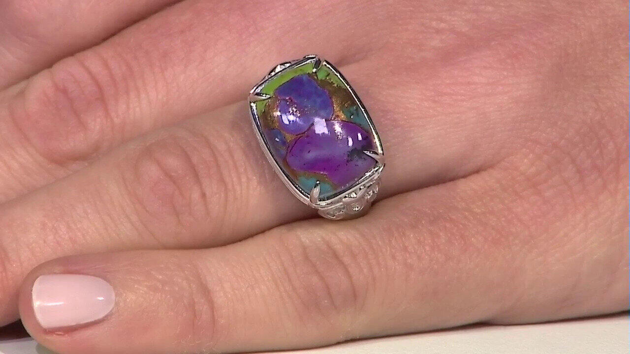 Video Mohave-Türkis-Silberring