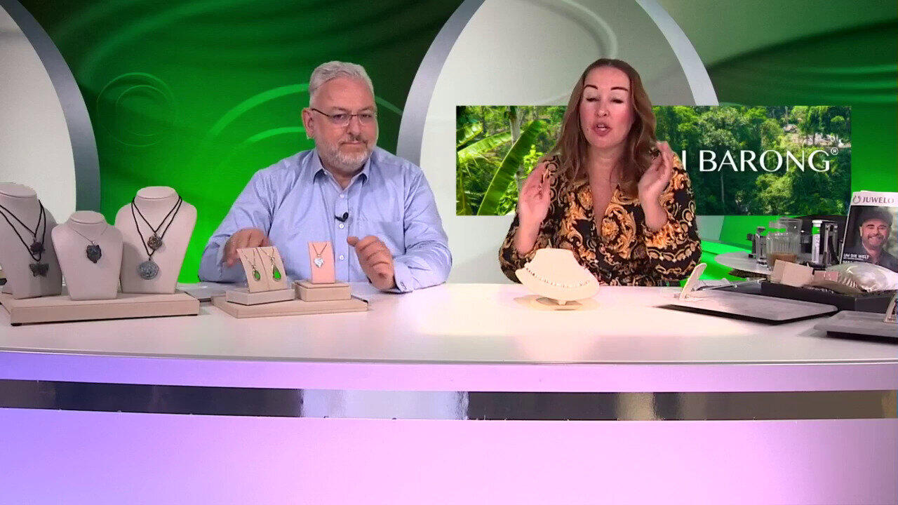 Video Collana in argento con Madreperla