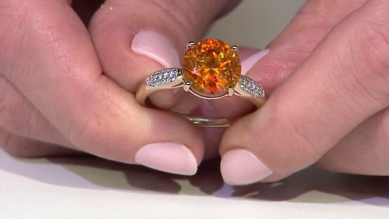 Video Sphalerit-Goldring