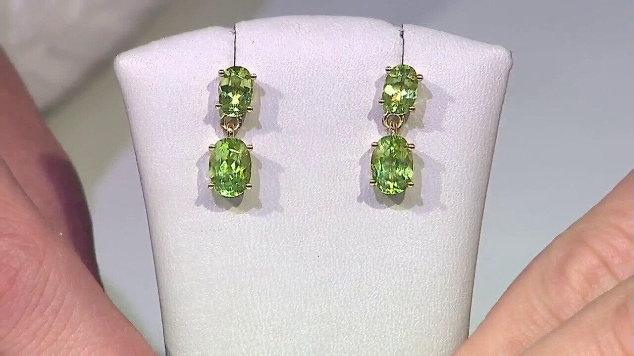 Video Boucles d'oreilles en or et Péridot de Wagogo