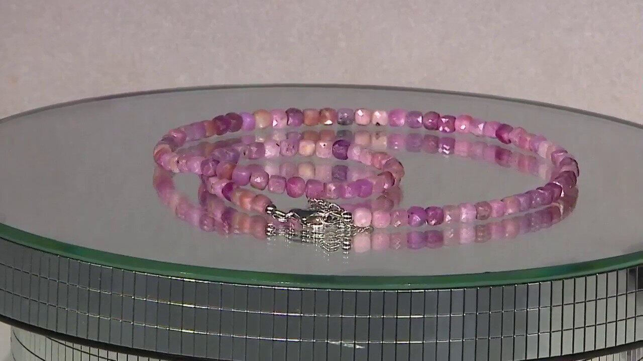 Video Collier en argent et Rubis