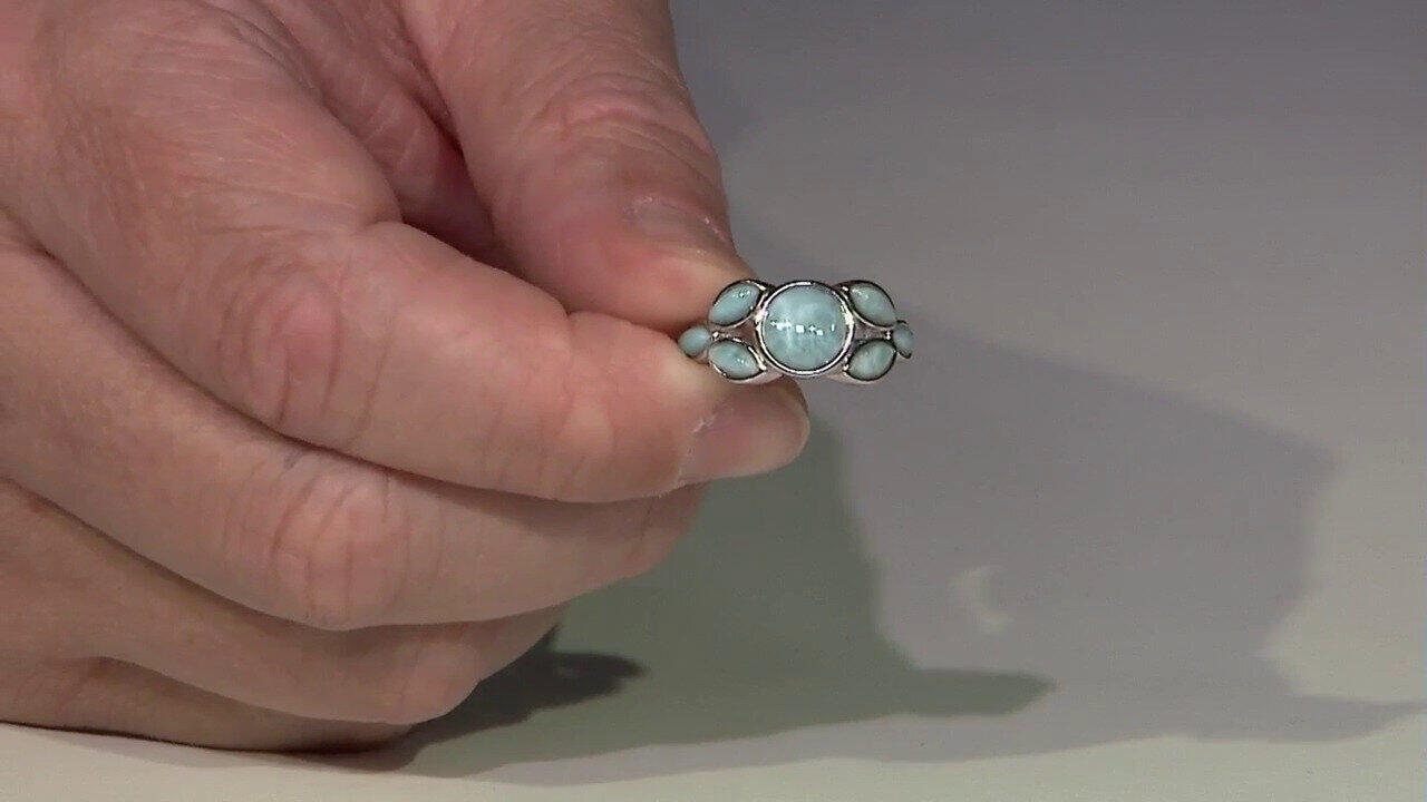 Video Larimar-Silberring
