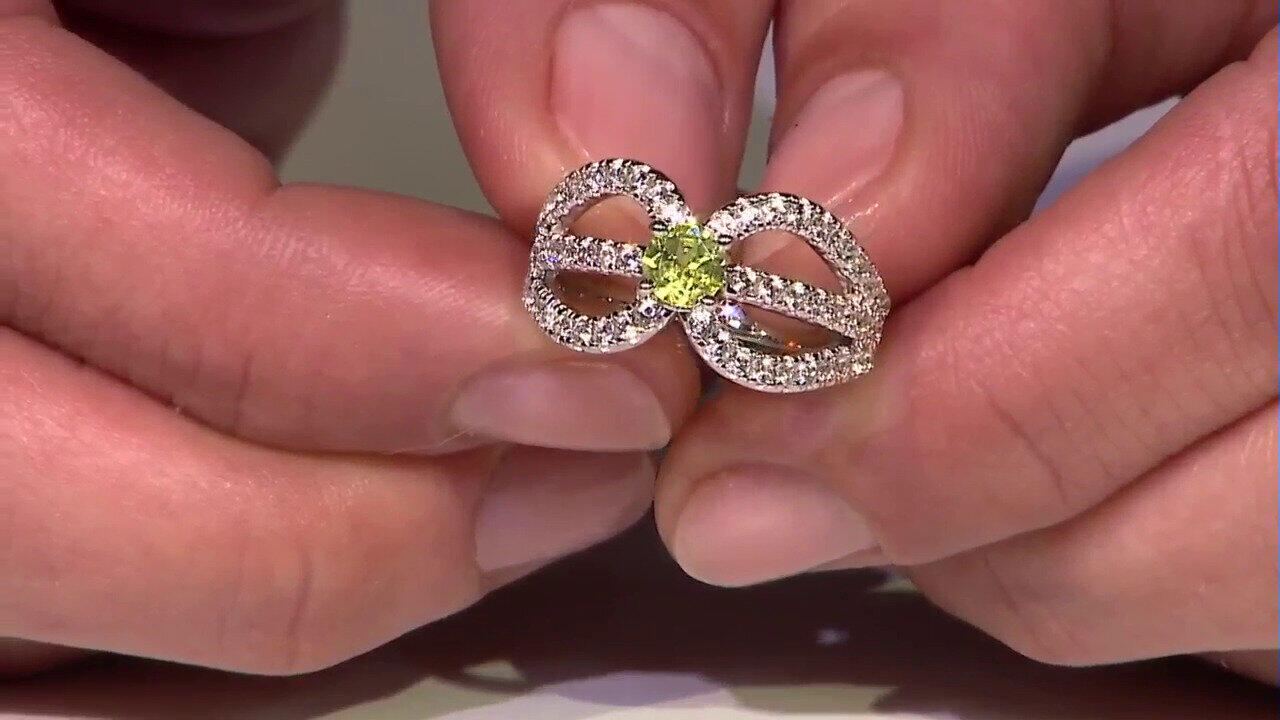 Video Anello in argento con Sfene