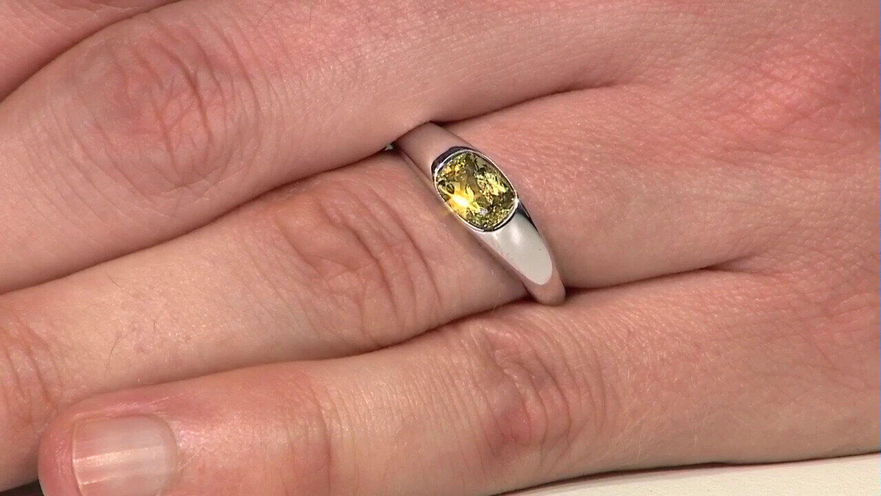 Video Anello in oro con Granato Mali (CUSTODANA)