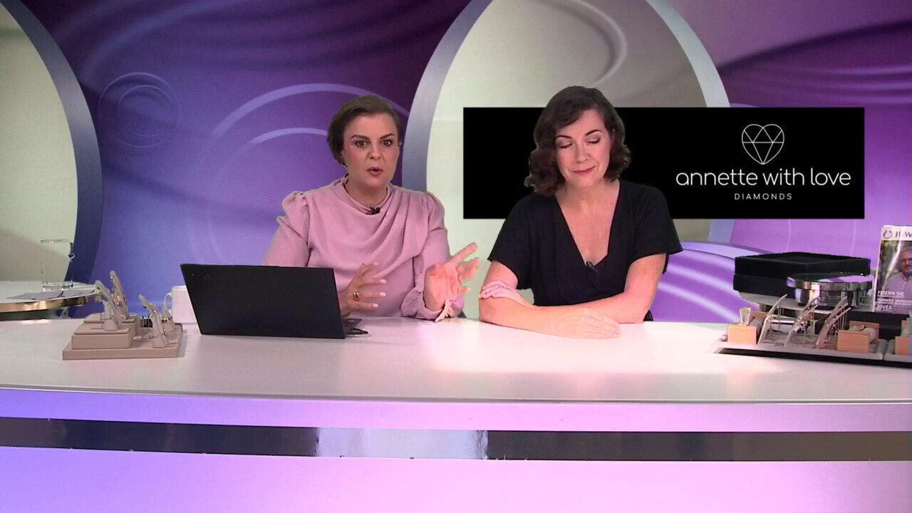 Video Gouden ring met Diamanten SI1 (G) (Annette)