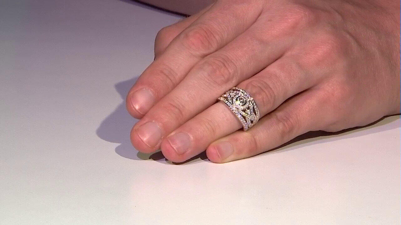 Video Bague en or et Diamant SI1 (G) (Annette)