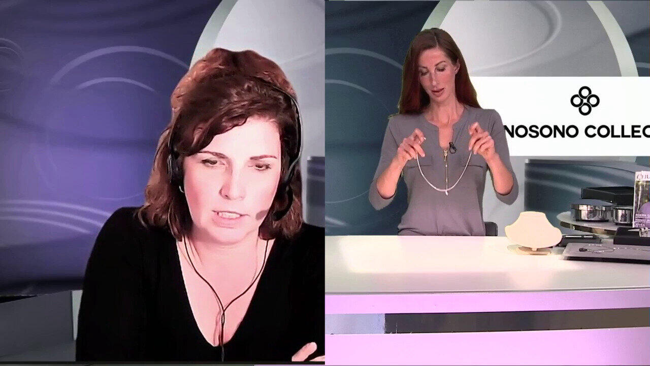 Video Colgante en plata con Zircón (MONOSONO COLLECTION)