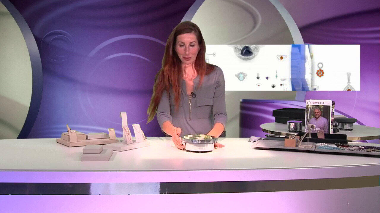Video Zilveren halsketting met Welo-opalen
